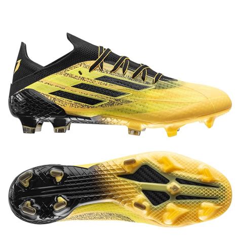 adidas x speedflow messi .1 fg mi historia - goud/zwart/geel|x speedflow soccer cleats.